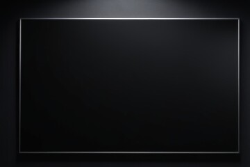 a close up of a television screen with a black background