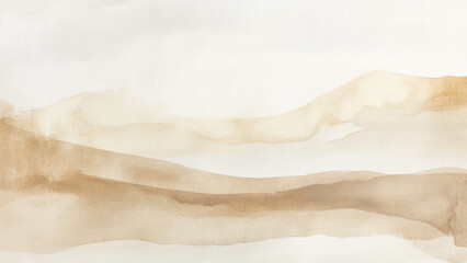 Abstract watercolor aesthetic horizontal background. Hand drawn vector splatter texture. Brush stroked painting pastel color watercolour