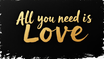 4K HD Wallpapers wedding quotes text design "All You Need Is Love". Happy Wedding Anniversary. Wedding Background