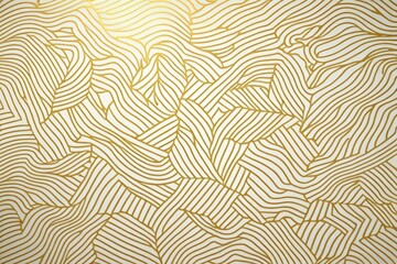 Obraz premium a close up of a wall with a pattern of wavy lines