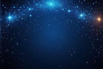 Naklejka premium a close up of a blue background with stars and a bright light