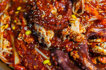 spicy steamed seafood