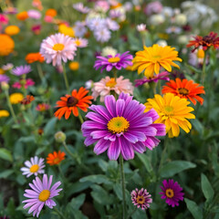 flowers in the garden