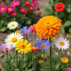 flowers in the garden