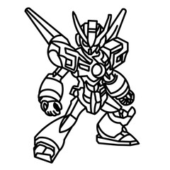 illustration of a warrior