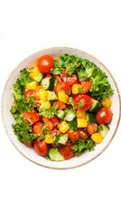 Vibrant Medley of Fresh Vegetables Salad - A Healthy and Delicious Dish