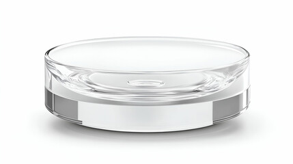 Clear Glass Bowl, Elegant Dish for Serving or D?cor,  Adds a Touch of Modernity to Any Setting.