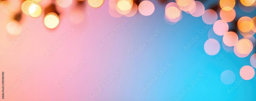 Poster sparkle abstract background concept. colorful bokeh background with soft focus, perfect for creative