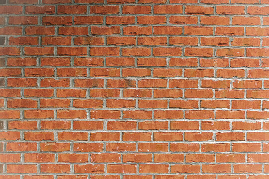 Fototapeta abstract red brick wall texture background, brick wall texture for interior exterior design loft backdrop