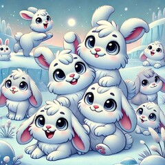 Obraz premium rabbit