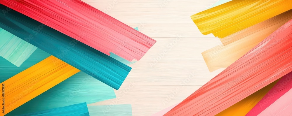 Poster graffiti abstract background concept. vibrant abstract background featuring colorful brush strokes o