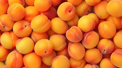 apricot seamless pattern wallpaper