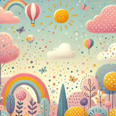 seamless pattern with circle 