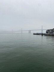 Fototapeta premium Foggy bay