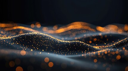 Cosmic abstract background idea. Abstract waves of light and color create a mesmerizing visual experience.