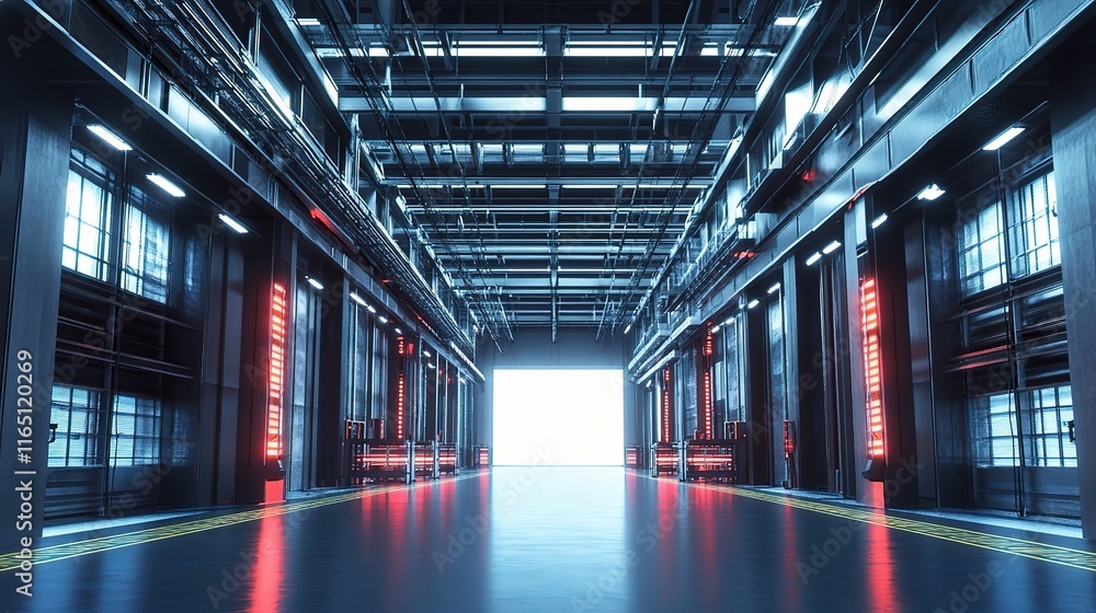 Poster advanced automated materials handling in high-tech environment
