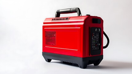 Portable Power Station: Red Energy Generator