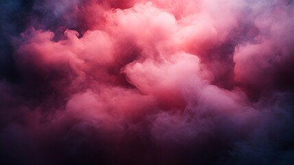 Fototapeta premium Abstract Pink and Purple Smoke Cloudscape