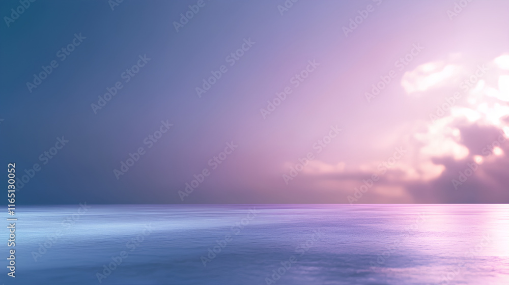 Poster a gradient background transitioning from a deep purple at the top to a lighter shade at the bottom