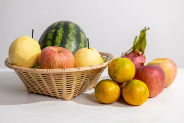 Young Asian Nutritionist, Health Doctor, Fruit, Weight Loss