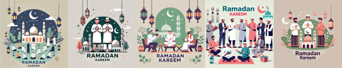 Picture of a man celebrating Ramadan