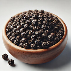 black pepper in a bowl