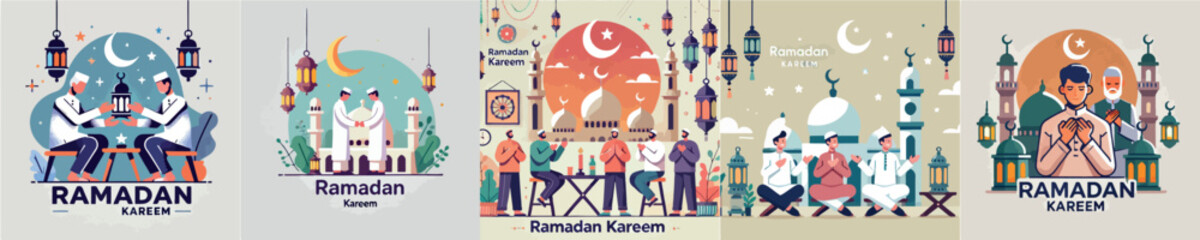 Picture of a man celebrating Ramadan