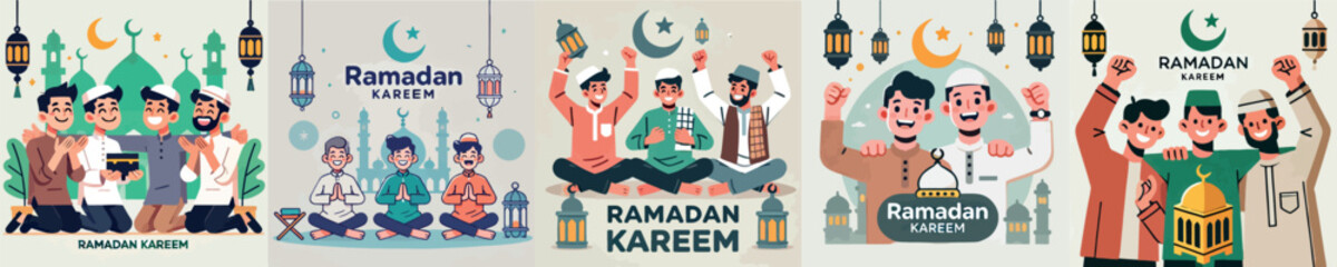 Picture of a man celebrating Ramadan