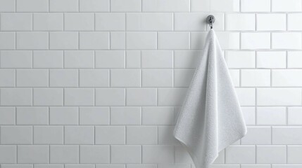 Sleek and Modern Bathroom Design in White