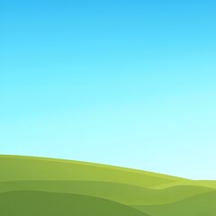 Fototapeta premium field and blue sky