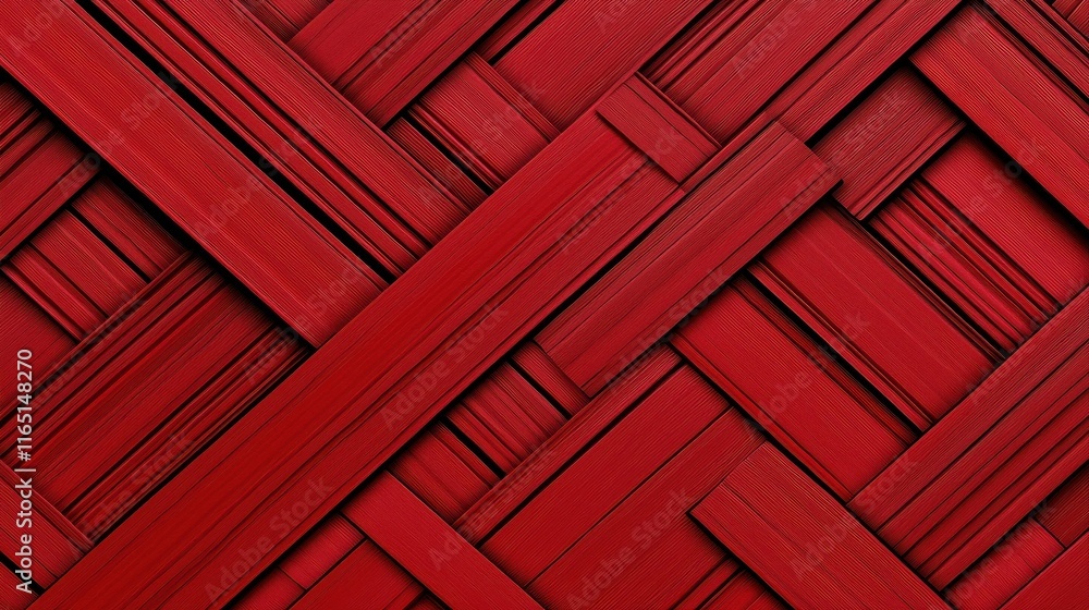 Poster elegant red woven texture background with intricate patterns