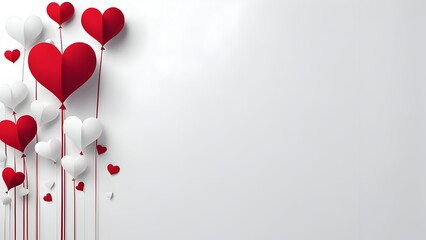 Abstract Valentine's Day background image. Deliver love and romance by creating a modern and elegant atmosphere.
