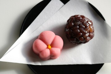 お茶請けに　和菓子　上生菓子