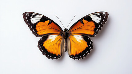 Obraz premium butterfly on white background 