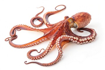 set of various plates of food isolated on white background