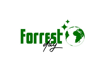 National Forrest Day holiday concept