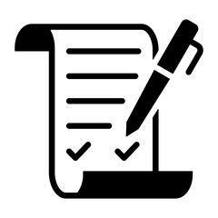 Investment Contract Icon