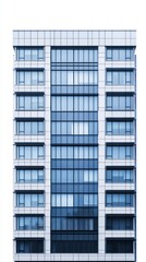 Obraz premium Modern Office Building Facade: A Striking Architectural Design