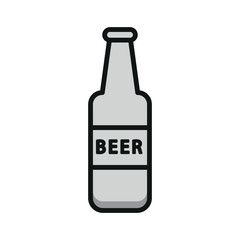 Beer Drink Icon showcases a classic and inviting style, ideal for highlighting happy hour promotions, beer brands, or social gatherings.