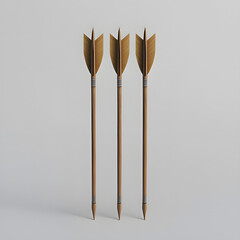 fork and knife on a white background Generative AI