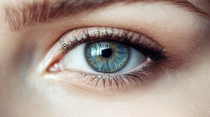 Obraz premium Futuristic Eye Imagery Representing Innovative AI Concepts