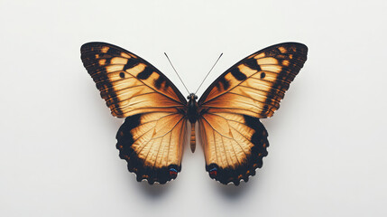 Fototapeta premium butterfly on white background 