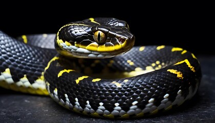 Fototapeta premium close up of a snake