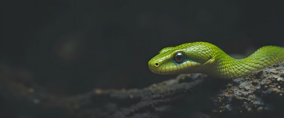 close up of a snake