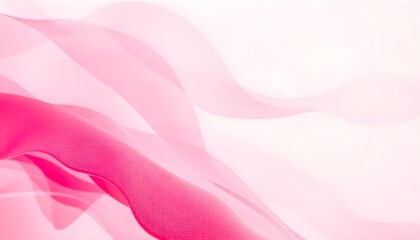 Fototapeta premium Pink Fabric Abstract: Soft, Flowing Curves in a Delicate, Romantic Style