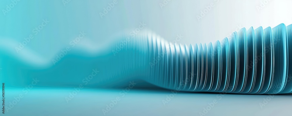 Poster noise abstract background idea. abstract wave design in soft blue tones, showcasing fluid motion and