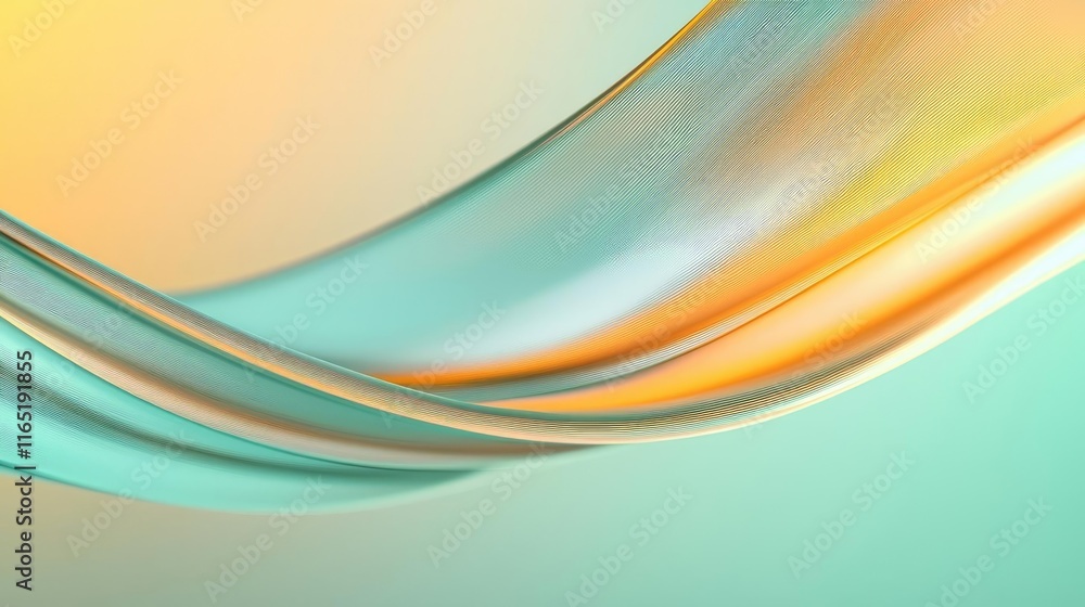Poster noise abstract background idea. abstract waves of vibrant colors flowing harmoniously in a smooth de