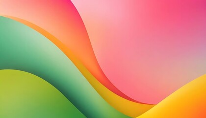 Orange teal green pink abstract grainy gradient background noise texture effect summer poster design