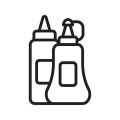 Condiments icon vector image. Suitable for mobile apps, web apps and print media.