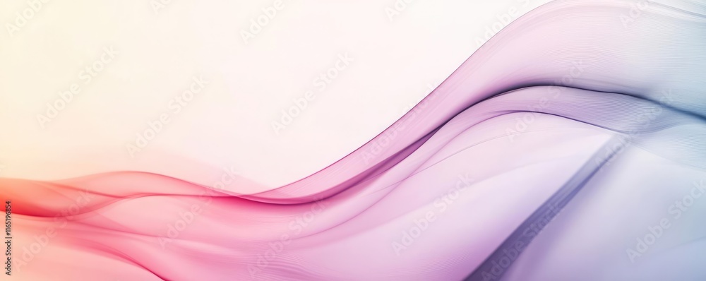 Poster noise abstract background idea. colorful abstract background with smooth flowing waves in vibrant hu